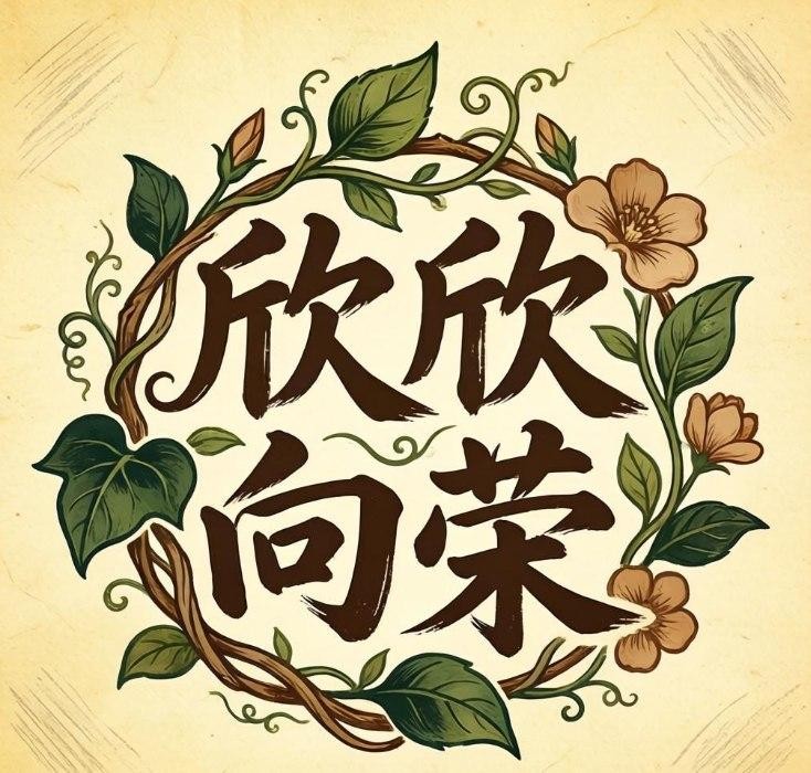 欣欣向荣